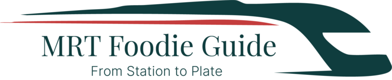 Official Logo of MRT Foodie Guide used in footer.